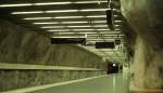 Tunelbana Stockholm: Die Station M�rby Centrum (1975)ist eine typische in ...