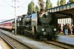 br-919 919.138 mit einem Sonderzug in Wien S�dbahnhof (Ost Seite) am 08-09-2002