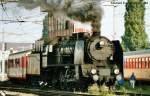 br-919 919.138 mit einem Sonderzug bei der Ausfahrt aus Wien S�dbahnhof (Ost Seite) am 08-09-2002