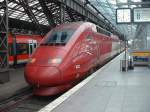Thalys Thalys 4332 abfahrbereit nach Br�ssel - Paris am 04.09.2002 in K�ln Hbf.