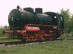 Eine Dampfspeicherlok steht als ...  Mario Hasch 14.10.2005