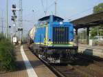 MWB V100 am 14.10.05 bei der Durchfahrt von Worms.  ...