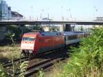 101 019 mit Sonderzug ...   Marc Strack 18.10.2005