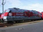 Werbelok 101 078 Ideen&Spiel Eurotrain am 09.10.02 in Hamburg-Eidelstedt.  ...