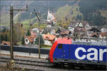 G�terzuglok Re 484 in ...  Gisela, Matthias und Jonas Frey 07.11.2005