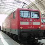 BR 112 112 147 am 25.09.05 in Frankfurt .