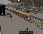 Ohne Zuordnung Die Berliner S-Bahn von der Fahrt Berlin Ostbahnhof nach Potsdam HBF.