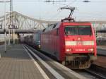 BR 152 152 004-8 am 12.11.2005 in Darmstadt Hbf