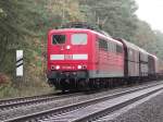 BR 151 151 026-2 am 16.11.2005 in Kahl am Main
