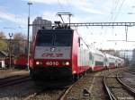 BR 4000 CFL 4010 am 12.11.05 beim Depot Bern