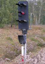 Lichtsignale Wo ist denn hier das Gleis?
Verbindungskurve Abzw Wustermark/Falkenhagen - Wustermark Rbf (jetzt Elstal).