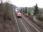 BR 120 120-119 mit IC Richtung Naumburg/Leipzig in Bad Sulza. Die Lok trug bis Mai 2002 die Ganzfl�chenwerbung '80 Jahre Mickey Mouse'.
