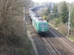 BR 145 Eine 145 der Rail4Chem mit einem Kesselwagenzug in Bad Sulza Richtung Naumburg.
