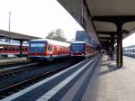 br-628-----928--629 Rechts steht die RB nach Bensheim und Links ist ein 628 abgestellt.
