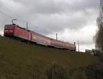 143350 mit RB von Potsdam nach Wustermark in der Verbindungskurve ...