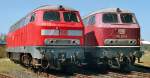  215 122-3 und 216 221-2 werden Vorgehalten um die ...