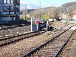 in weinheim haben sie zwei abstellgegleise abgerissen.Und das Abtellgleis ca ...
