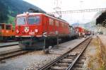 Ge4/4I 609 in Zernez ...  Arnold Schepers 02.12.2005