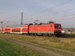 114 012-8 am 13.11.05 in Jacobsdorf (Mark)  ...