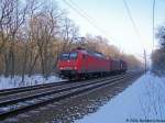 Ein  sehr langer  G�terzug ...  Burkhard Heise 28.01.2006