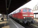 218 445-5 der S�dostBayernbahn ...  Benjamin Harnisch 04.02.2006