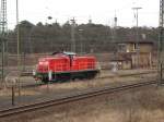 294 705-9 bei Rangierarbeiten ...  Christoph Schrimpf 19.02.2006