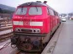 218 181-6 im Bahnhof ...  Edgar Neuh�user 11.03.2006