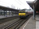 Eloc 1611 met staalwagens ...  Mark de Koning 09.04.2006