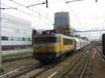 Eloc 1601 met kalktrein ...  Mark de Koning 09.04.2006