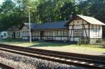 Bahnhof Barthm�hle in der ...  Christoph Riegel 11/2002