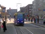 Tatrabahn der Linie 4 in Tallinn. Der Zug trägt Europa-Werbung. ... Tatrabahn der Linie 4 in Tallinn. Der Zug trägt Europa-Werbung. ...