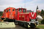 waldviertlerbahn Verschublok JW-H-14 am 17.4.2006 in Heidenreichstein.
