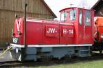 waldviertlerbahn Verschublok JW-H-14 am 17.4.2006 in Heidenreichstein.