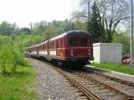 et-25-br-425-alt Heute war Saisonauftakt beim Enzt�ler Freizeitexpress. Das Bild zeigt den ET25 bei der Ausfahrt in Neuenb�rg. 6.5.06