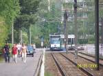 potsdam Combino 408 kurz vor der Haltestelle 'Turmstr.'