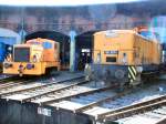 v-60-der-dr---br-105-106---br-345-346 106 897+ V15 vorm lokschuppen im Eisenbahnmuseum Chemnitz