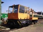 Gleisbaumaschinen und -krane Dieser SKL stand im chemnitzer Eisenbahnmuseum am 8.04.06