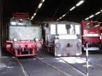 br-142-e-42-dr-242 E 254+ASF+ E 242 im lokschuppen des SEM am 8.4.06