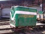v-60-der-dr---br-105-106---br-345-346 Abdeckung der Wismut V60 stand vor dem lokschuppen im SEM Chemnitz