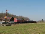 BR 233 233 486 mit 44807 in T�ssling (08.04.2006)
