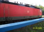 BR 143 Lokportraits 143 047 mit RB nach Mittweida im Bahnhof Oberlichtenau