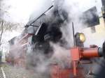BR 52 4867 der Historischen Eisenbahn Frankfurt am Eisernen Steg. ...