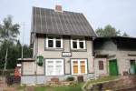 Das Empfangsgeb�ude des Bahnhofs ...  Stephan Ickstadt 21.05.2006