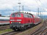 BR 218 414 erreicht ...  Uli Kutting 02.06.2006