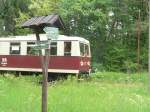 Zug der Kleinbahn f�hrt ...  Thomas Wendt 08.06.2006
