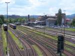 Bahnhof Bayreuth. (Bild aufgenommen ...  NobbiUSA 08.06.2006