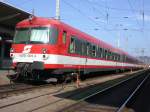 br-4010 Steuerwagen 6010 005-4 wartet in Graz Hbf auf die R�ckfahrt �ber den Semmering nach Wien.(07.10.2001)