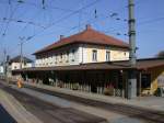 sonstige Spielfeld-Strass an der Grenze zu Slowenien weist eine �hnliche Architektur auf wie die Bahnh�fe jenseits der Grenze, z.B. Pragersko.(07.10.2001)
