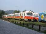 br-713--715 Zweiteiliger Dieseltriebzug 713-116 abgestellt in Ljubljana.