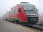 br-312 Der neue dreiteilige Desiro 312-114 ist soeben in Ljubljana eingetroffen. (09.10.2001)